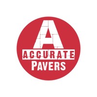 Accurate Pavers logo, Accurate Pavers contact details