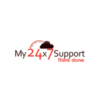 My 24x7 Support logo, My 24x7 Support contact details