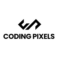 CodingPixels logo, CodingPixels contact details