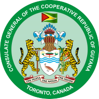 Consulate General of the Cooperative Republic of Guyana in Toronto logo, Consulate General of the Cooperative Republic of Guyana in Toronto contact details