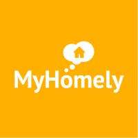 MyHomely logo, MyHomely contact details