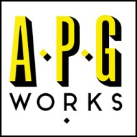 APG Works logo, APG Works contact details