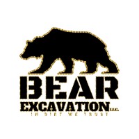 Bear Excavation logo, Bear Excavation contact details