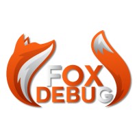 Foxdebug logo, Foxdebug contact details