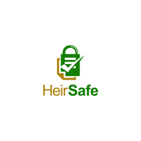 HeirSafe logo, HeirSafe contact details