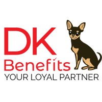 DK Benefits logo, DK Benefits contact details