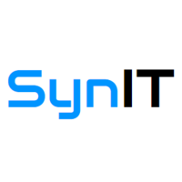 SynIT logo, SynIT contact details