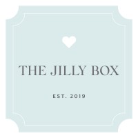 The Jilly Box logo, The Jilly Box contact details