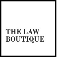 The Law Boutique logo, The Law Boutique contact details