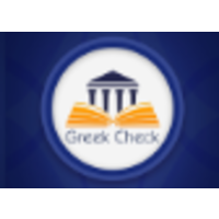 GreekCheck logo, GreekCheck contact details