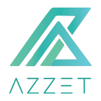 AZZET logo, AZZET contact details