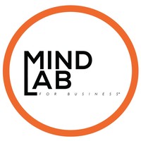 The MindLab logo, The MindLab contact details