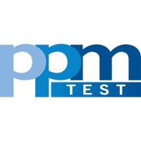 PPM Test logo, PPM Test contact details