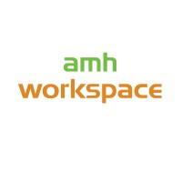 amh workspace logo, amh workspace contact details