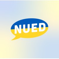 NUED logo, NUED contact details