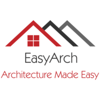 EasyArch logo, EasyArch contact details