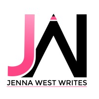 Jenna West Writes logo, Jenna West Writes contact details