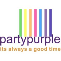 PartyPurple logo, PartyPurple contact details