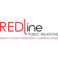 Redline PR logo, Redline PR contact details