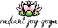 Radiant Joy Yoga logo, Radiant Joy Yoga contact details