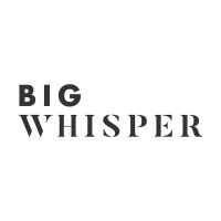 The Big Whisper logo, The Big Whisper contact details