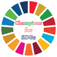 Champions for SDGs logo, Champions for SDGs contact details