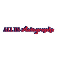 All In Autographs logo, All In Autographs contact details