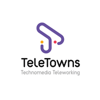 TeleTowns logo, TeleTowns contact details