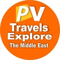 PV Travels logo, PV Travels contact details