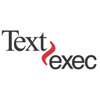 Text~exec logo, Text~exec contact details