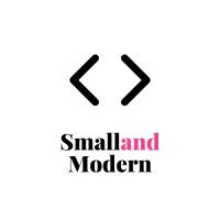 Small and Modern logo, Small and Modern contact details