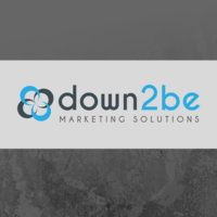 down2be logo, down2be contact details