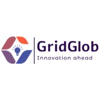 GridGlob logo, GridGlob contact details