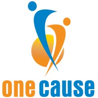 One Cause logo, One Cause contact details