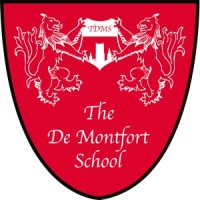 The De Montfort School logo, The De Montfort School contact details