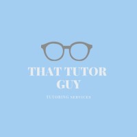 That Tutor Guy logo, That Tutor Guy contact details