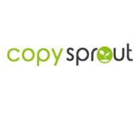 CopySprout logo, CopySprout contact details