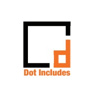 Dot Includes logo, Dot Includes contact details