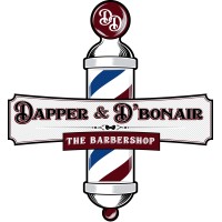 Dapper & D'bonair The Barbershop logo, Dapper & D'bonair The Barbershop contact details