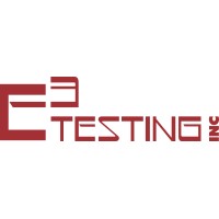 E3 TESTING, INC. logo, E3 TESTING, INC. contact details