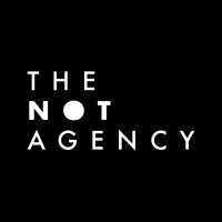 THE NOT AGENCY logo, THE NOT AGENCY contact details