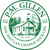 P.M. Gillen logo, P.M. Gillen contact details