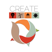 CREATE project logo, CREATE project contact details