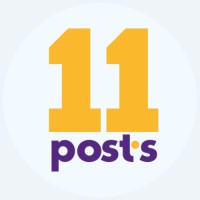 11 POSTS logo, 11 POSTS contact details