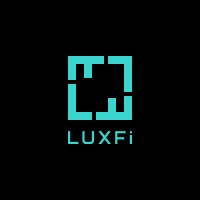 LuxFi logo, LuxFi contact details