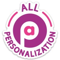 All Personalization logo, All Personalization contact details