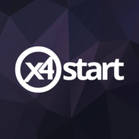 X4 Start logo, X4 Start contact details