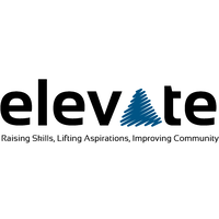 Elevate logo, Elevate contact details