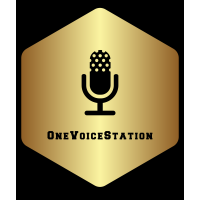 OneVoiceStation logo, OneVoiceStation contact details