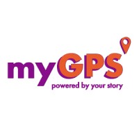 myGPS logo, myGPS contact details